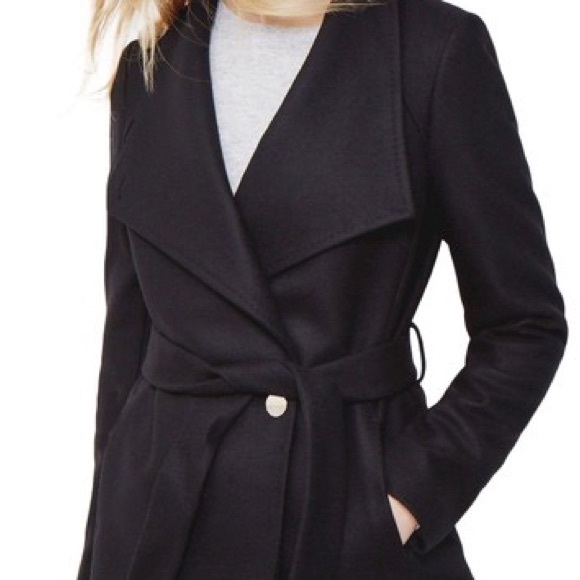 Ted Baker Elethea Short Wrap Collar Coat - Picture 6 of 9